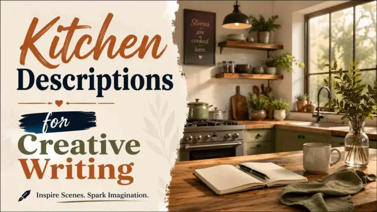 Kitchen Descriptions for Creative Writing
