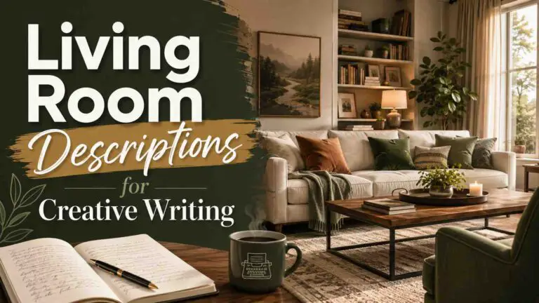 Living Room Descriptions for Creative Writing