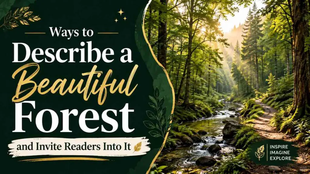 Ways To Describe A Beautiful Forest
