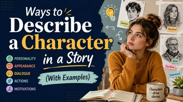 Ways to Describe a Character in a Story (With Examples)