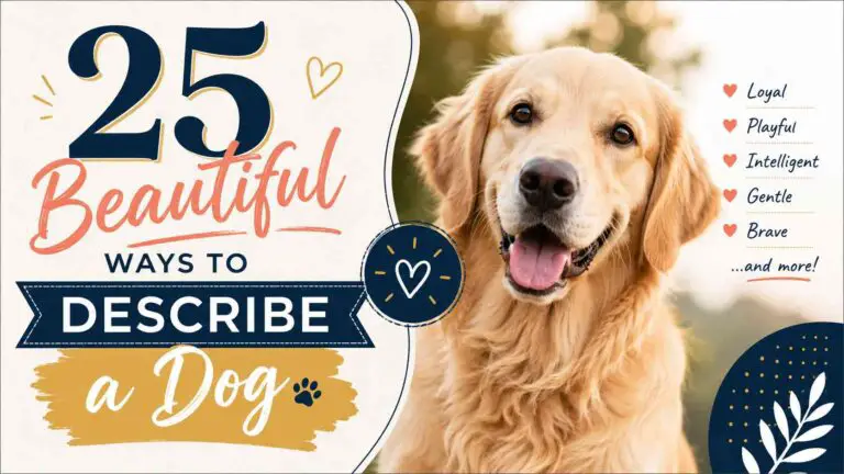 25 Beautiful Ways to Describe a Dog