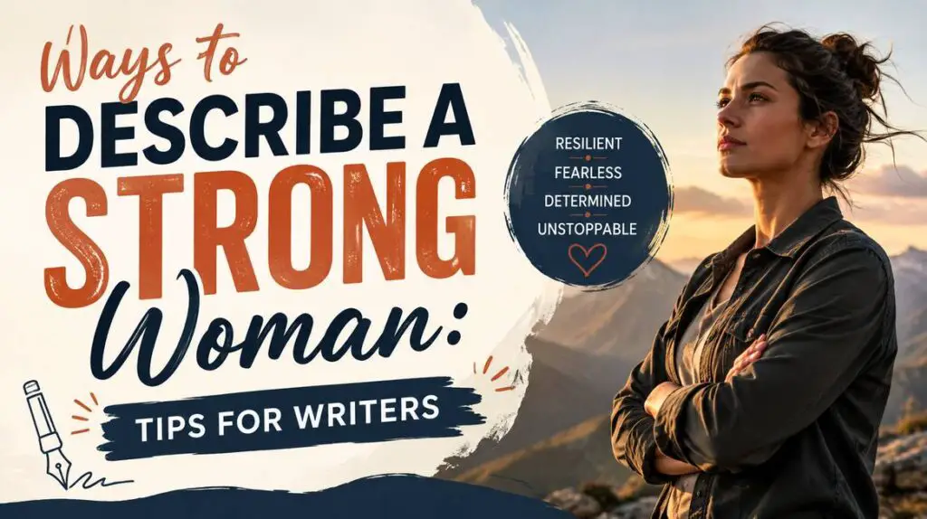 Ways To Describe A Strong Woman
