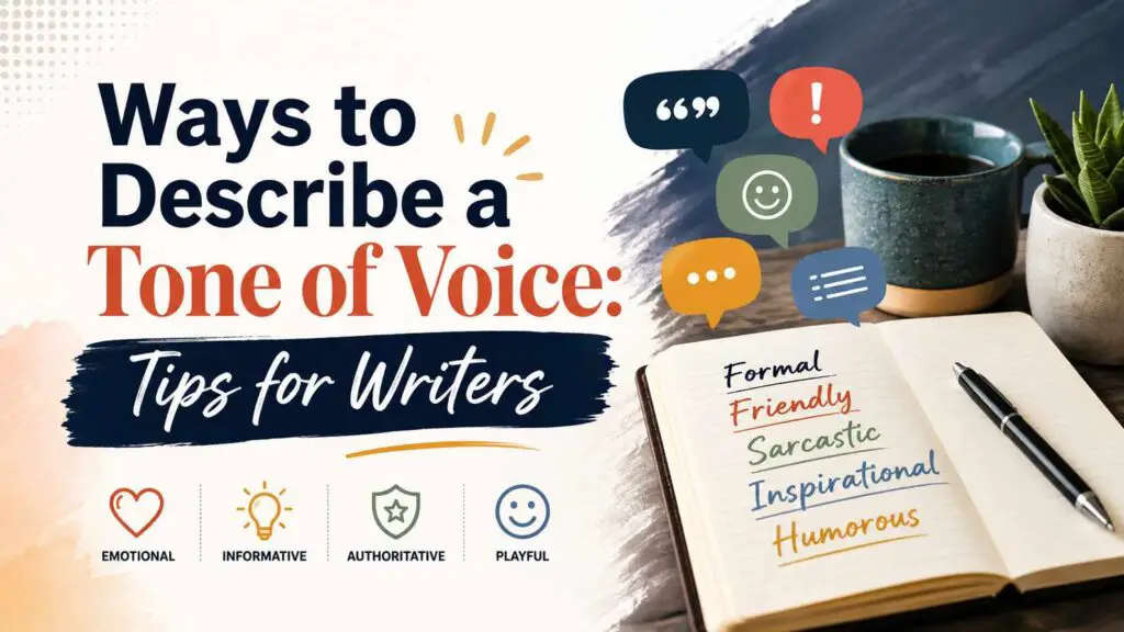 Ways To Describe A Tone Of Voice