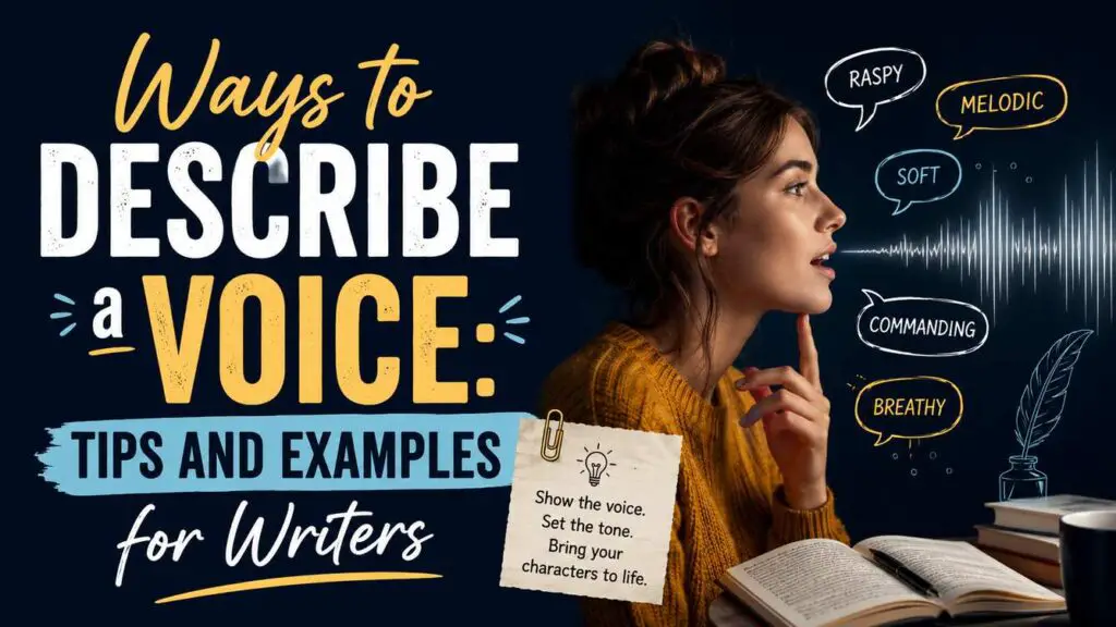 Ways To Describe A Voice