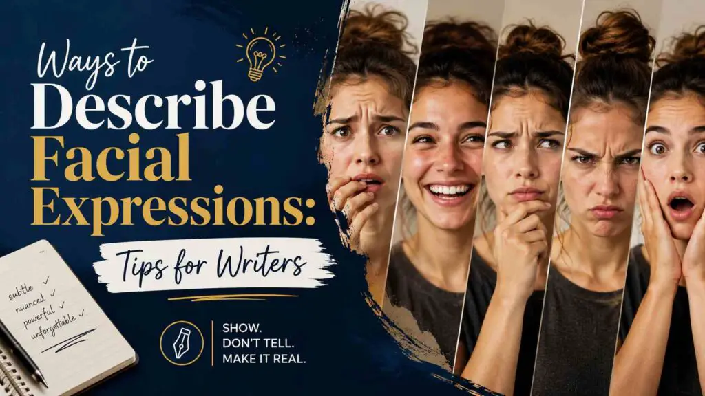 Ways To Describe Facial Expressions