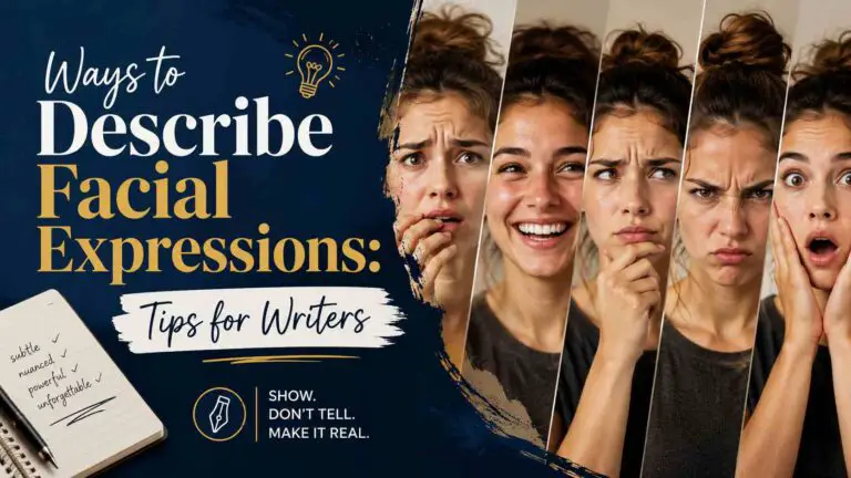 Ways To Describe Facial Expressions