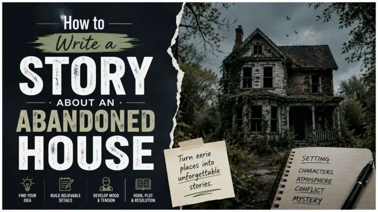 How to Write a Story About an Abandoned House