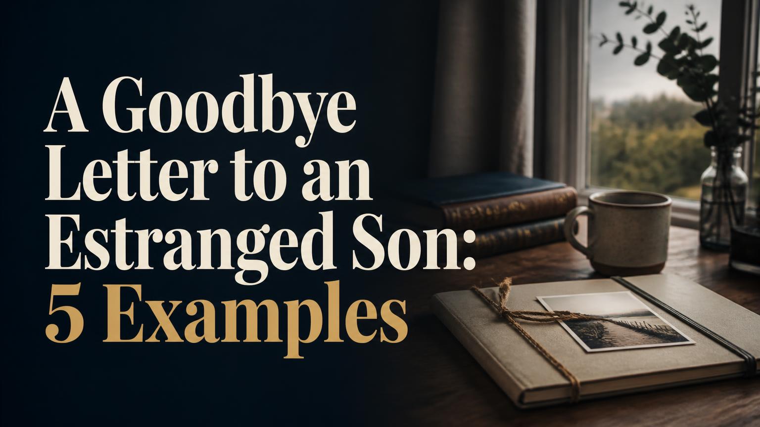 Goodbye Letter to Estranged Son