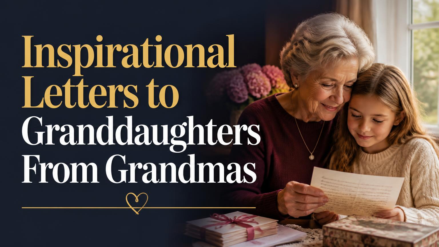 Inspirational Letter to Granddaughter From Grandma