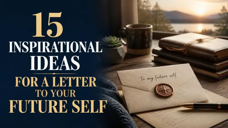 15 Inspirational Ideas for a Letter to Your Future Self