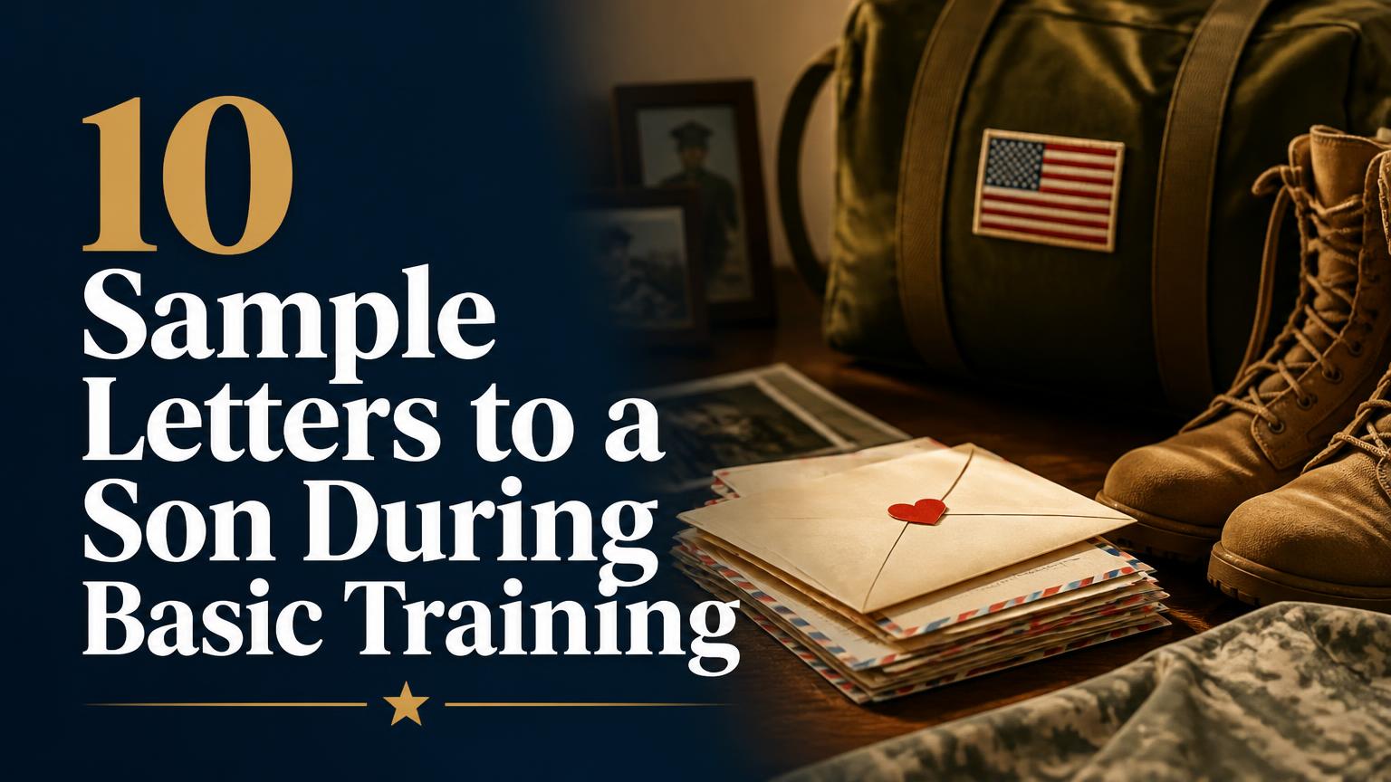 Sample Letter to Son in Basic Training