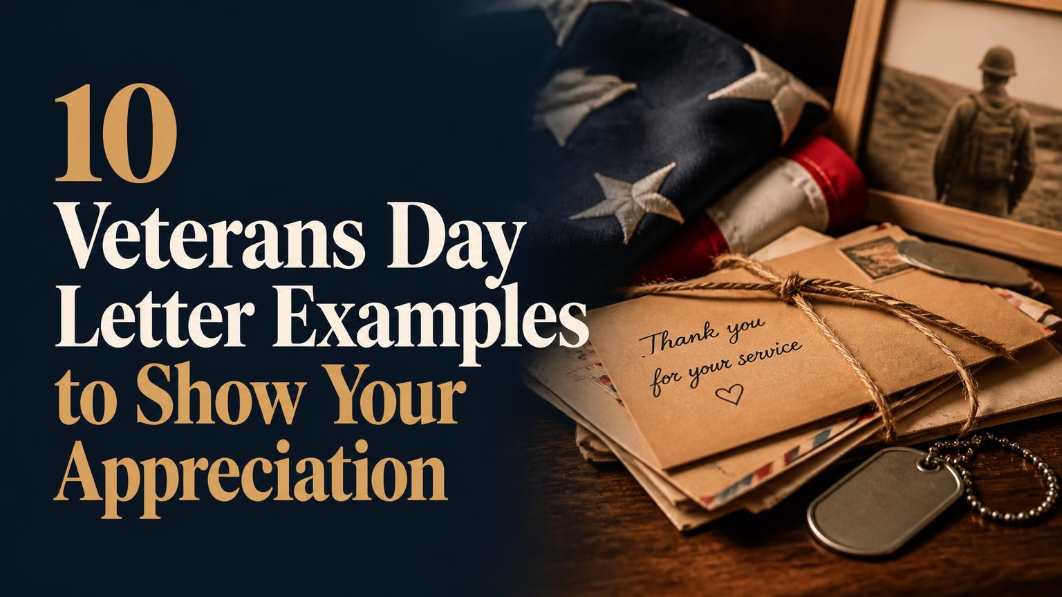 Veterans Day Letter Examples