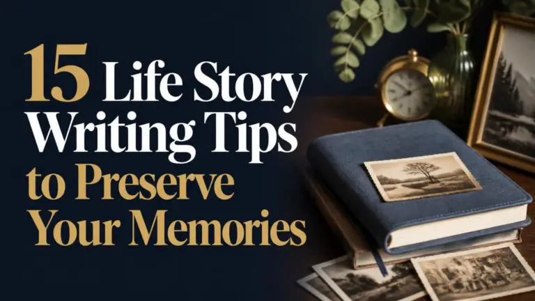 15 Life Story Writing Tips to Preserve Your Memories