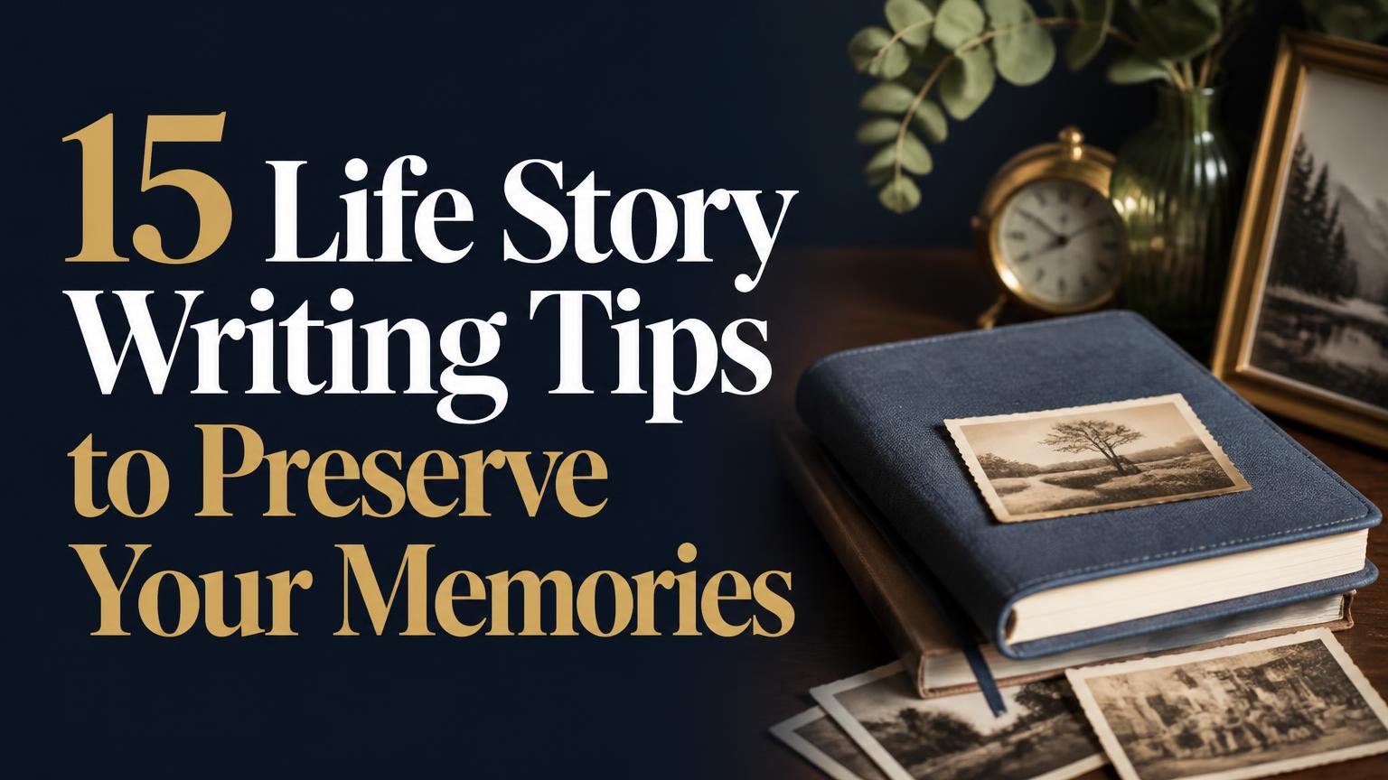 Writing Life Story Tips